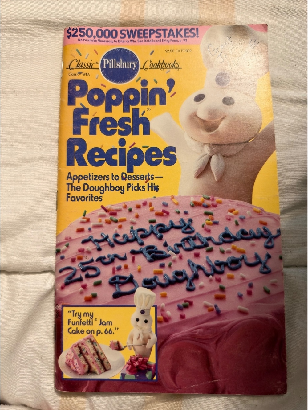 Pillsbury Classic Cookbooks Poppin' Fresh Recipes Magazine